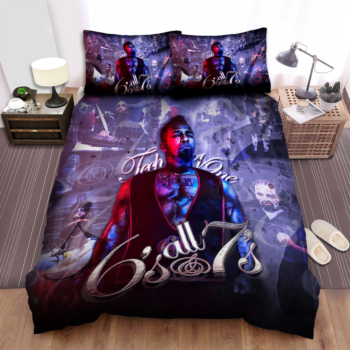 6s 7s Tech N9ne Bed Sheets Spread Comforter Duvet Cover Bedding Sets