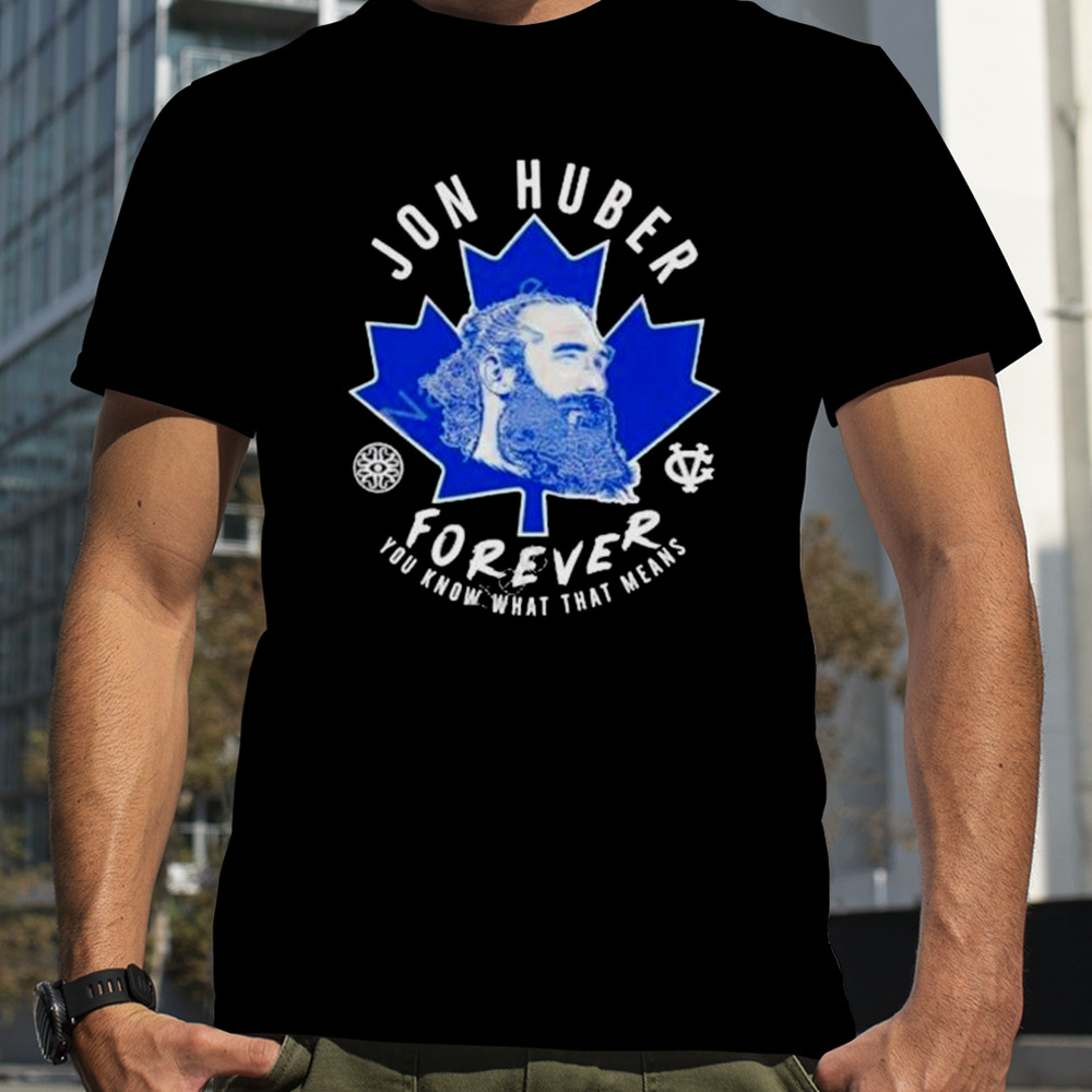 Adam Cole Wearing Jon Huber Forever You Know What That Means Shirt