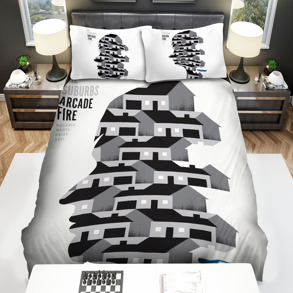 Arcade Fire The Suburbs Bed Sheets Spread Comforter Duvet Cover Bedding Sets