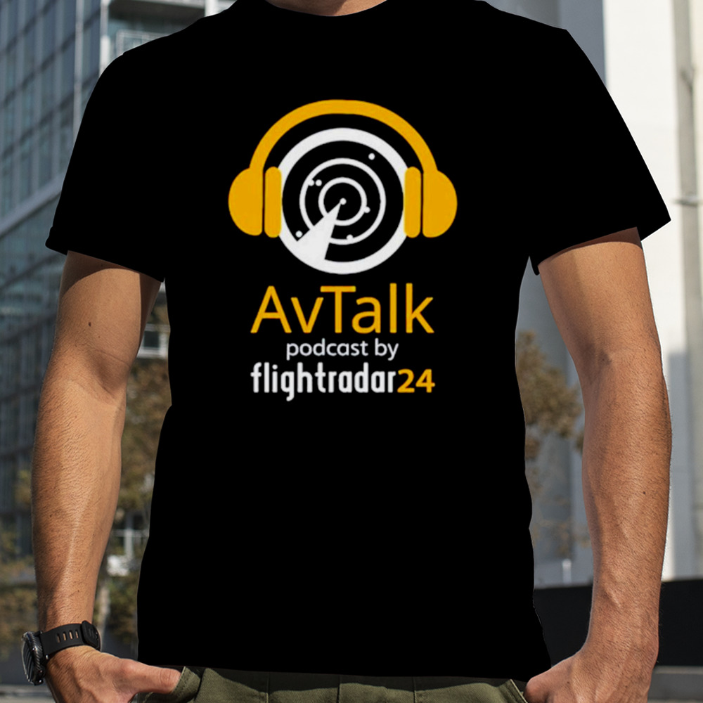 Avtalk Podcast by Flightradar 24 shirt