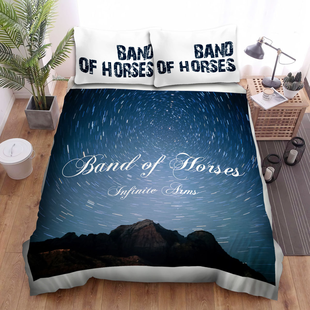 Band Of Horses Band Album Infinite Arms Bed Sheets Spread Comforter Duvet Cover Bedding Sets