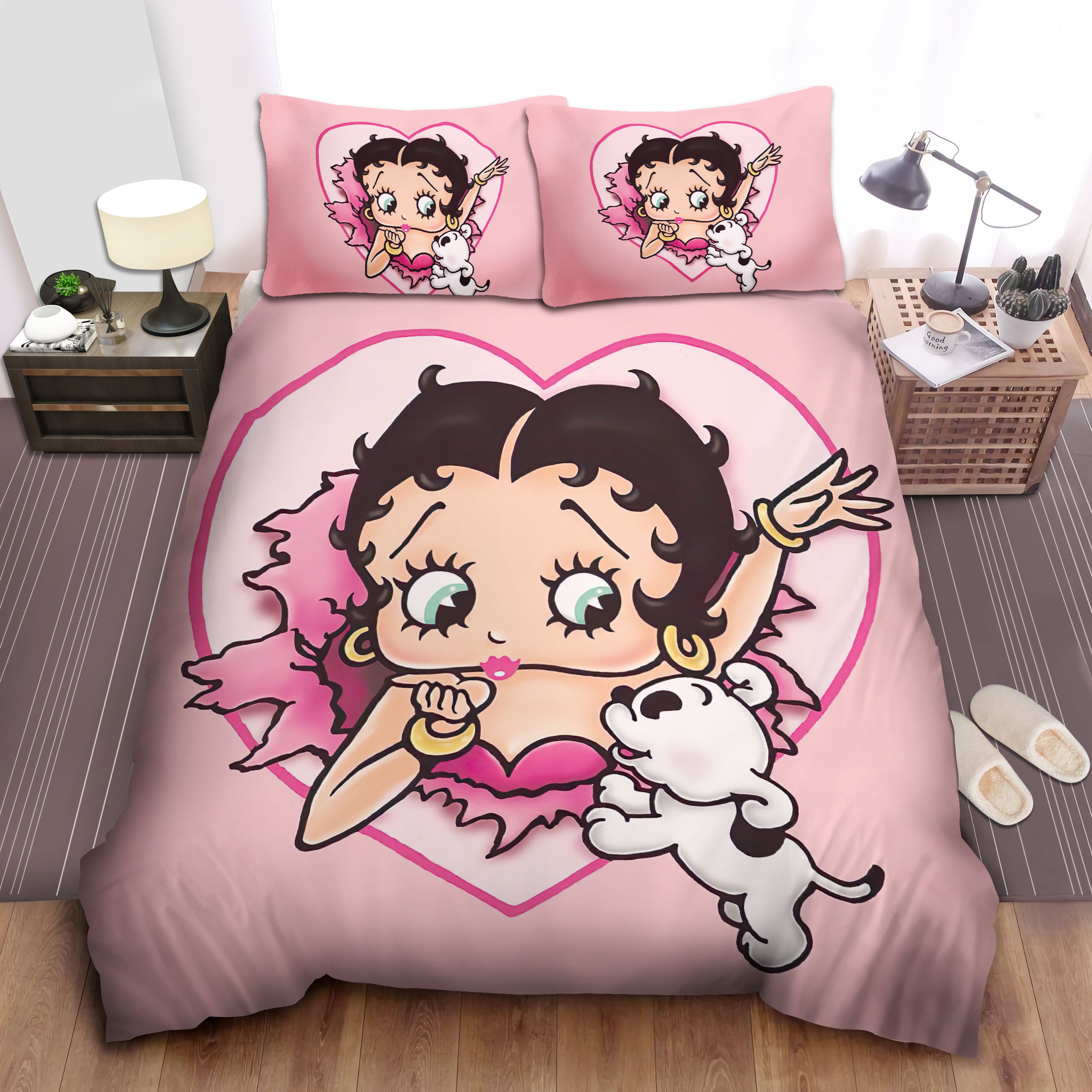 Betty Boop Bed Sheets Spread Duvet Cover Bedding Sets