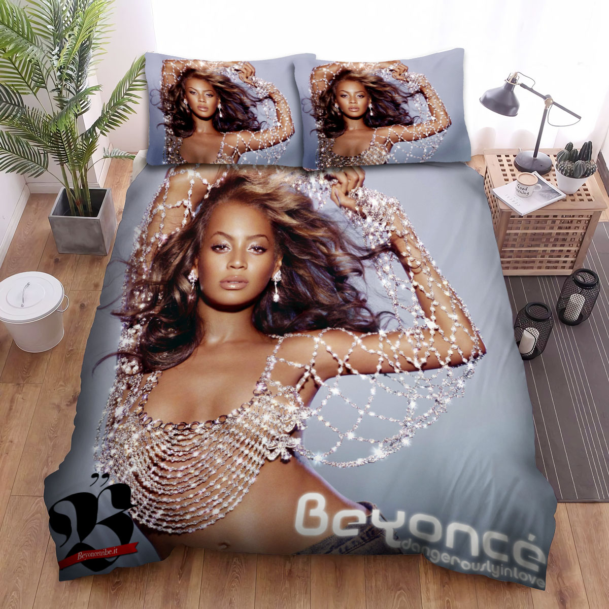 Beyoncé Dangerously In Love Album Cover Bed Sheets Spread Comforter Duvet Cover Bedding Sets