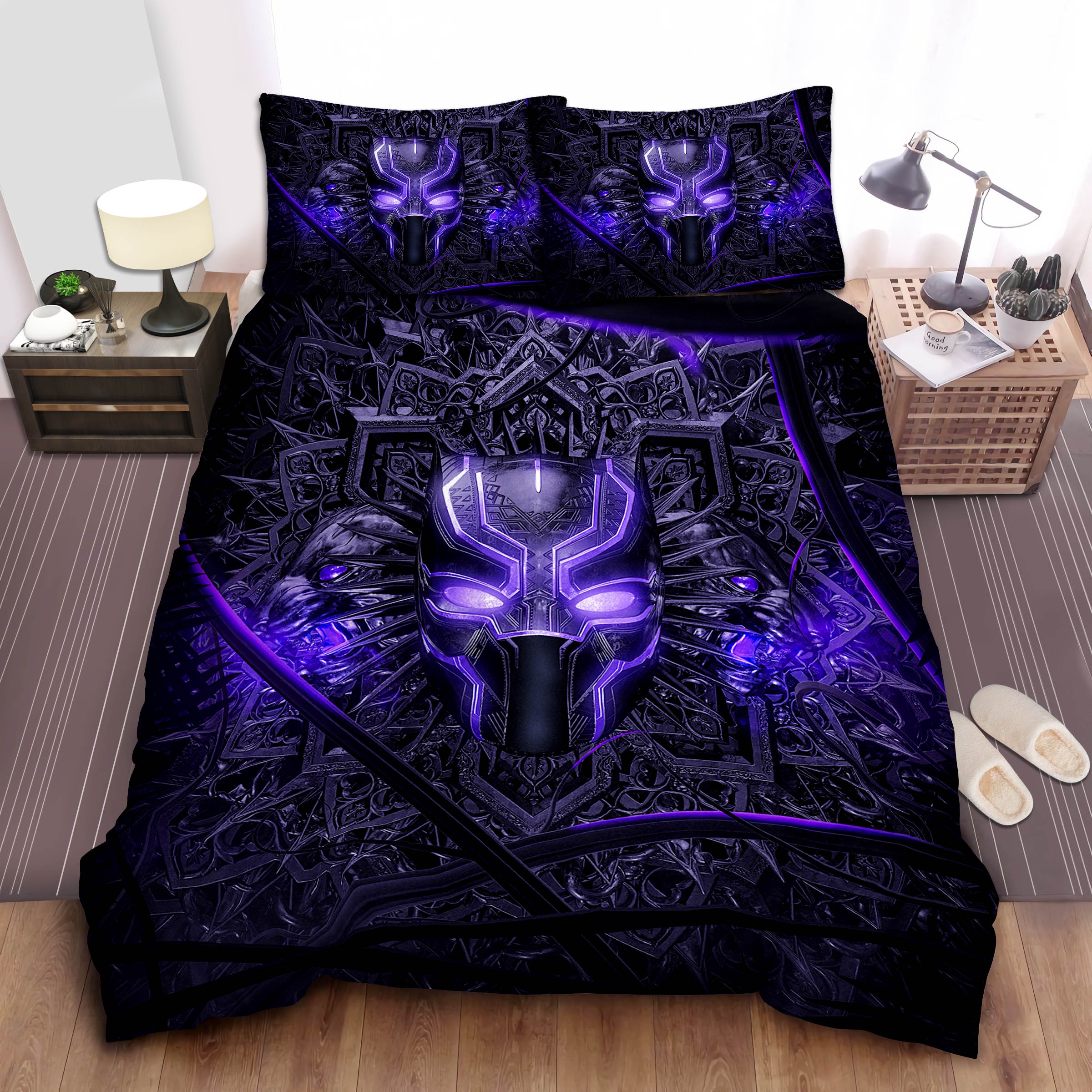 Black Panther Bedding Set Bp01