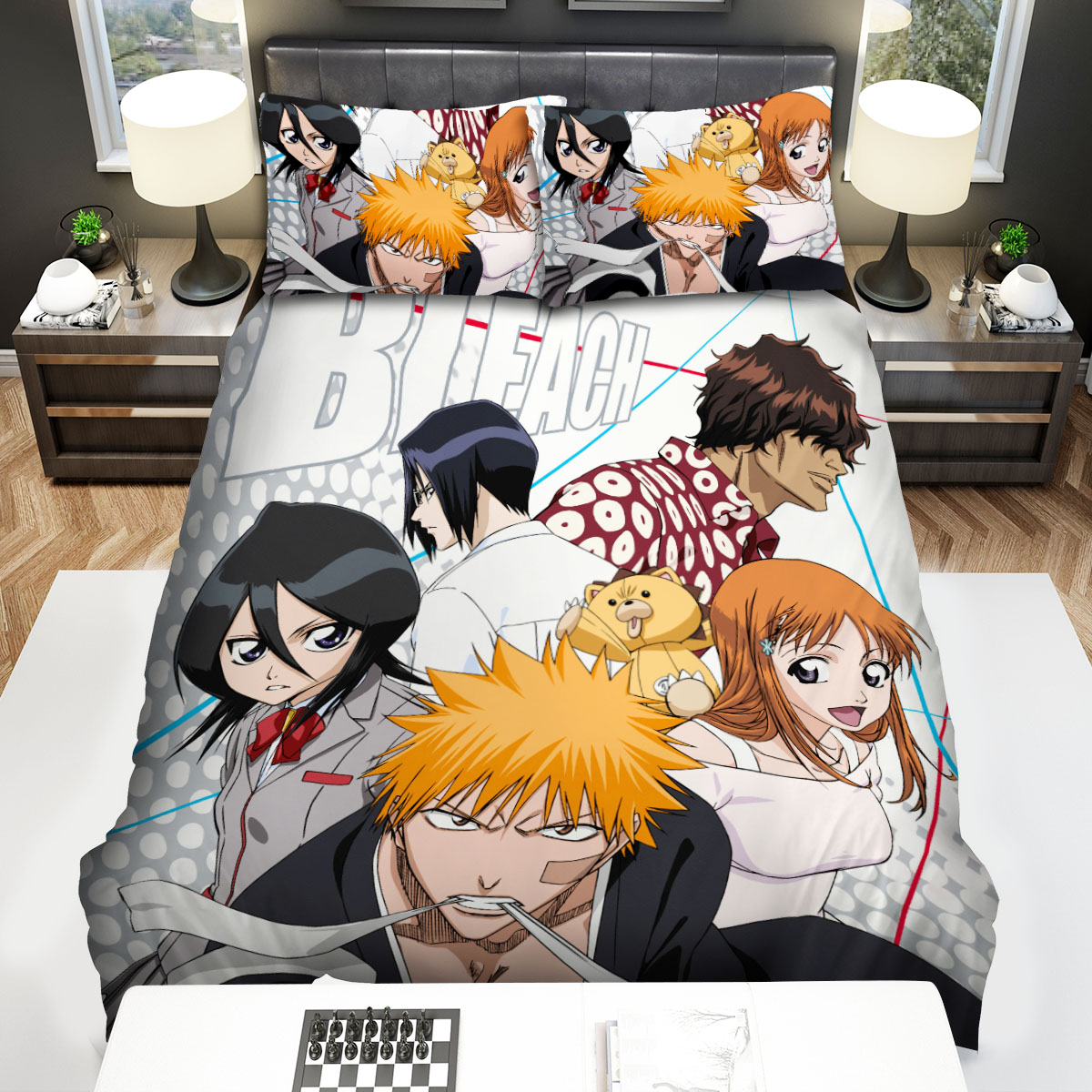 Bleach Anime Bed Sheets Spread Comforter Duvet Cover Bedding Sets