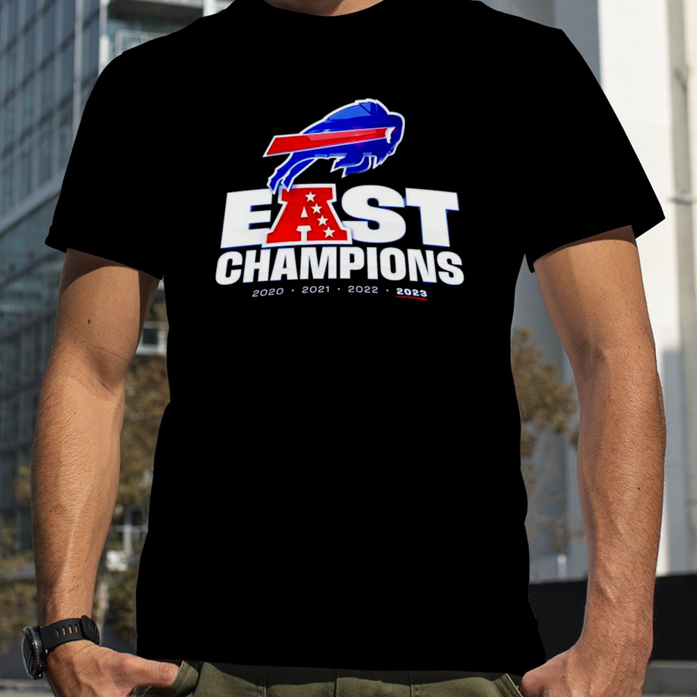 Buffalo Bills East Champions 2020 2021 2022 2023 Logo Shirt