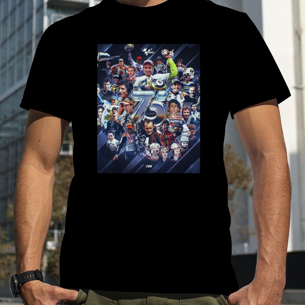 Celebrates 75 Years Of Racing MotoGP 2024 T-Shirt