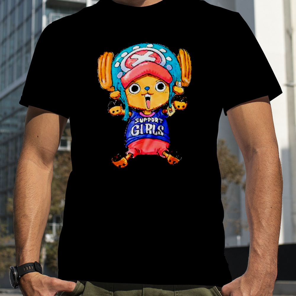 Chopper support girls one piece shirt