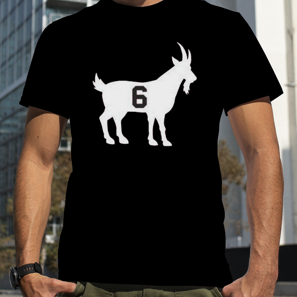 Coach Nick Saban Goat Number 6 T-shirt