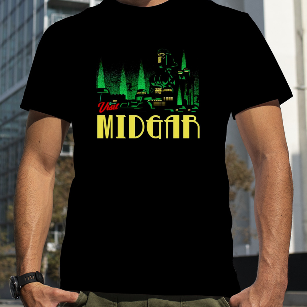 Final fantasy visit midgar shirt