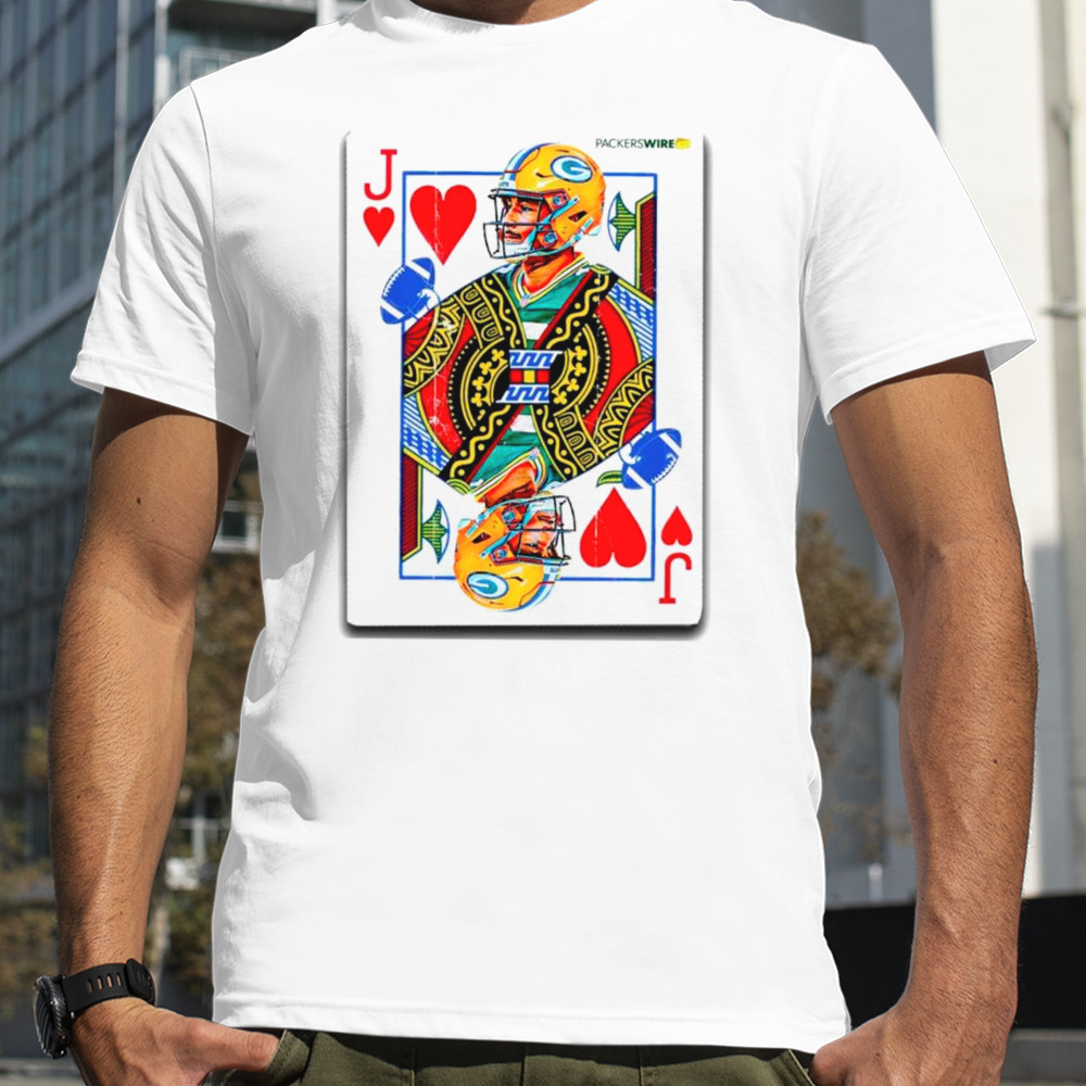 Jordan Love of Hearts shirt