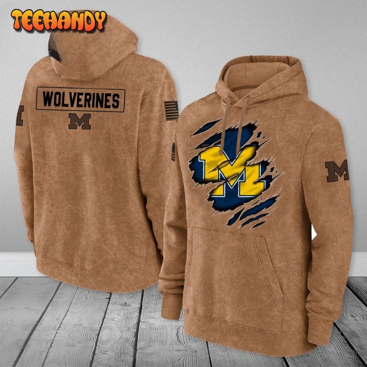 Michigan Wolverines Hoodie, Back To Back Sweatshirt