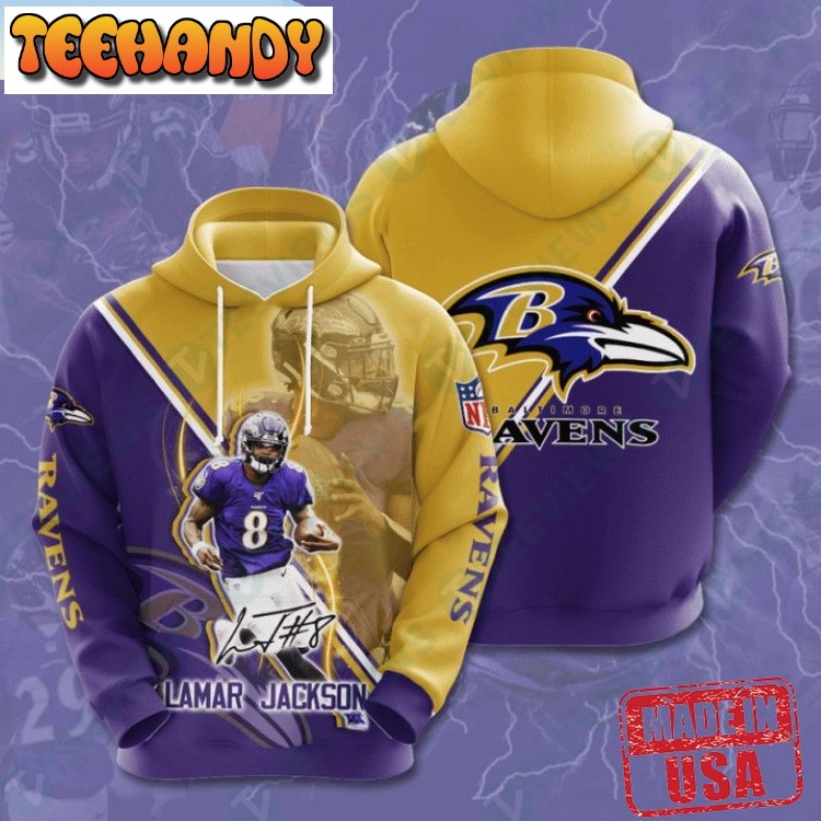 Nfl Baltimore Ravens Lamar Jackson Hoodie And Sport Coat