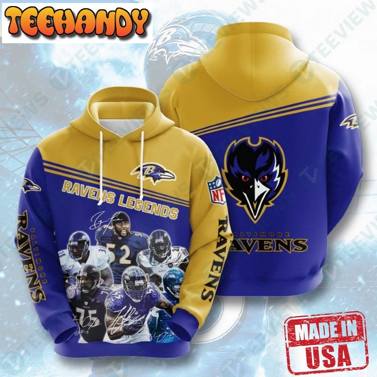 Nfl Baltimore Ravens Sports Zip Up Hoodie