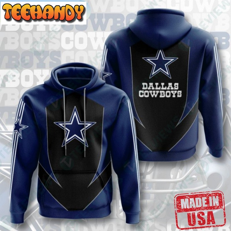 Nfl Dallas Cowboys 3D Graphic Hoodies