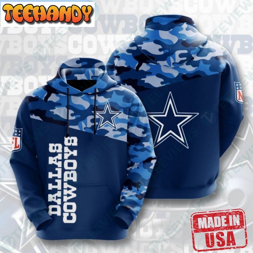 Nfl Dallas Cowboys 3D Hoodie Procreate