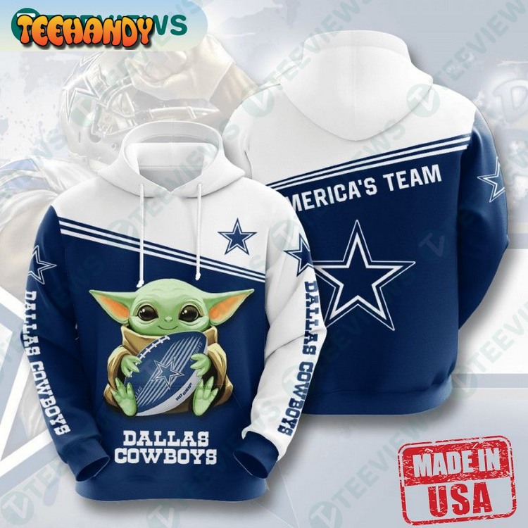 Nfl Dallas Cowboys Mens Sports 3D Hoodies