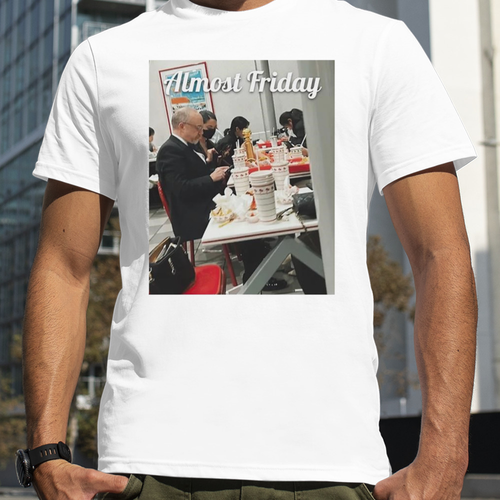 Paul Giamatti after party almost friday shirt