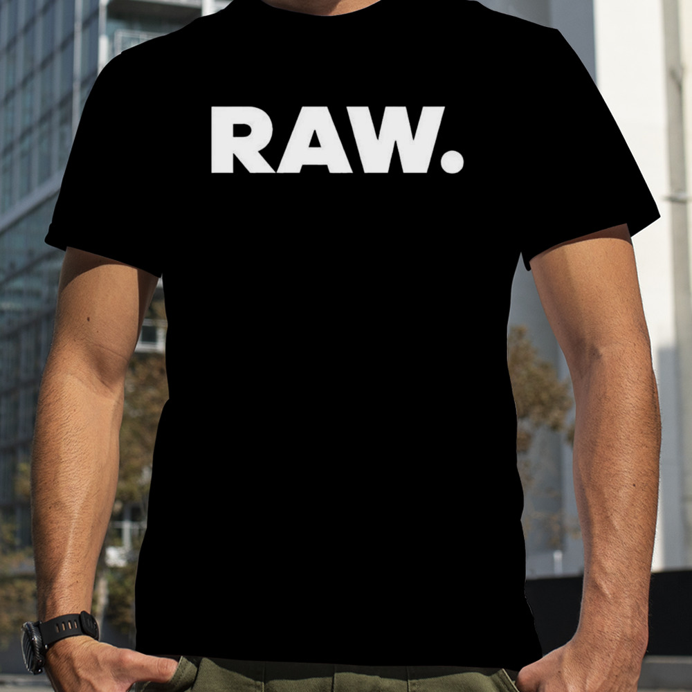 R-truth wearing holorn raw shirt