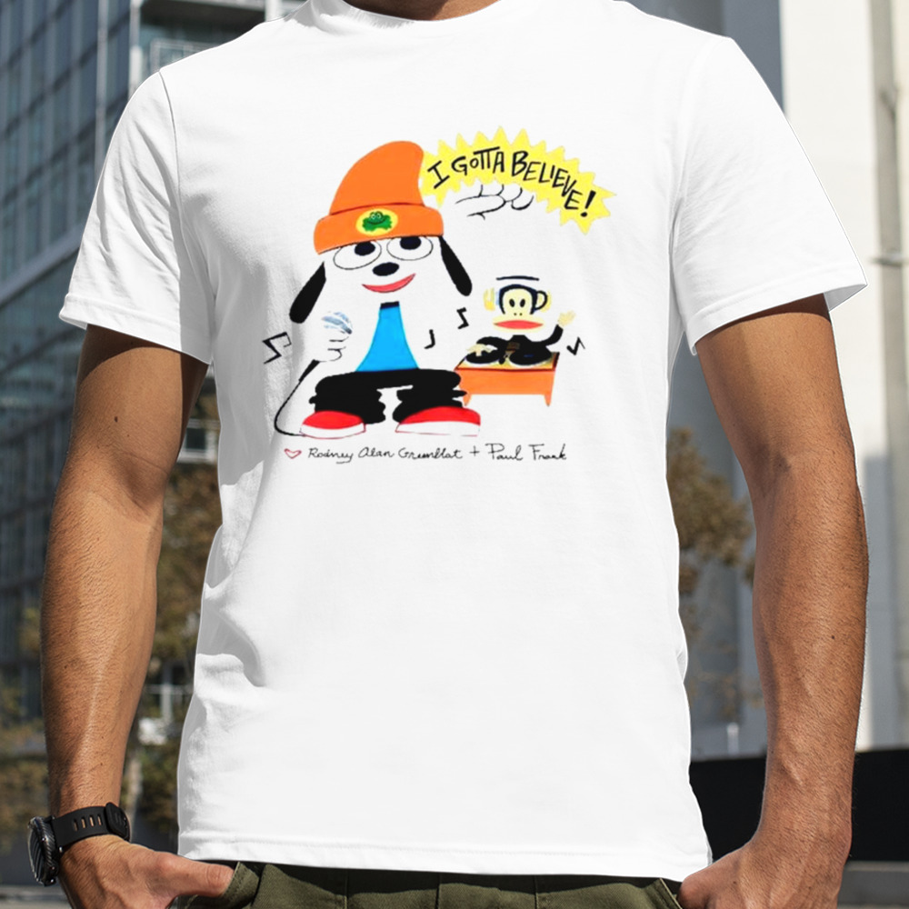 The rapper I gotta believe rodney alan greenblat Paul Frank shirt