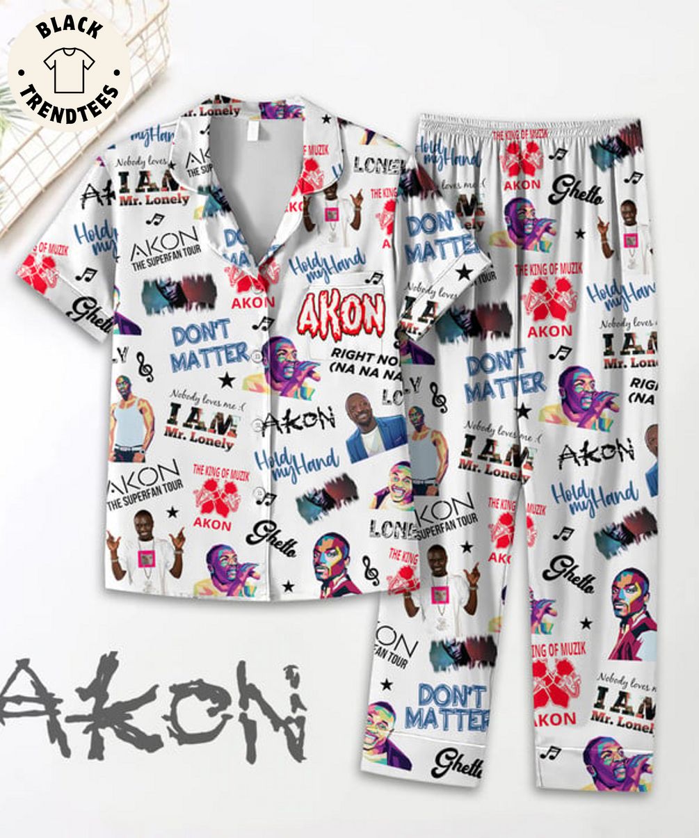 Akon The Superfan Tour Pijamas Set