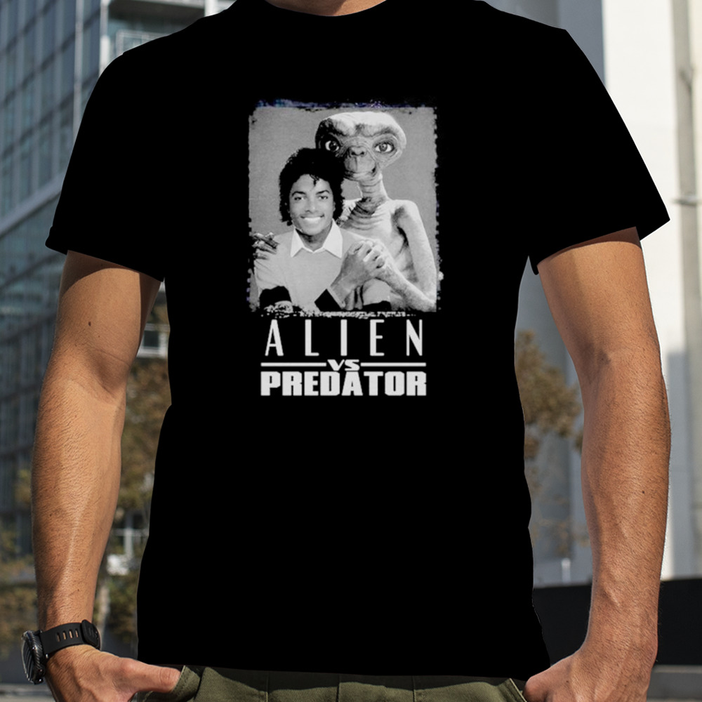 Alien Vs Predator ET Michael Jackson shirt