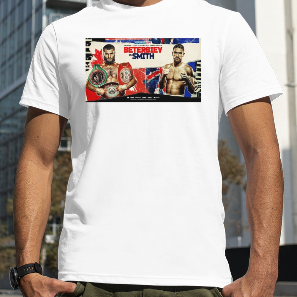 Artur Beterbiev vs Callum Smith Boxing Jan 14 2024 shirt