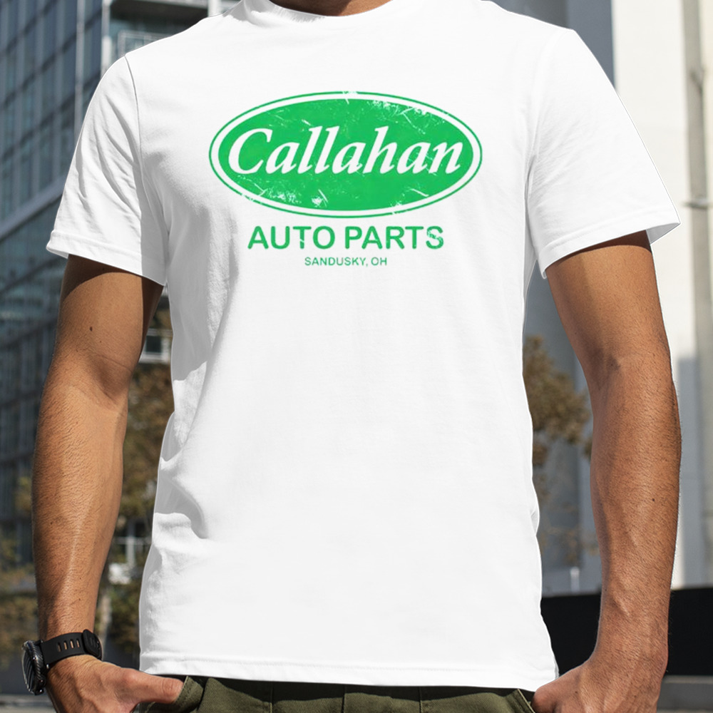 Callahan Auto Parts logo shirt