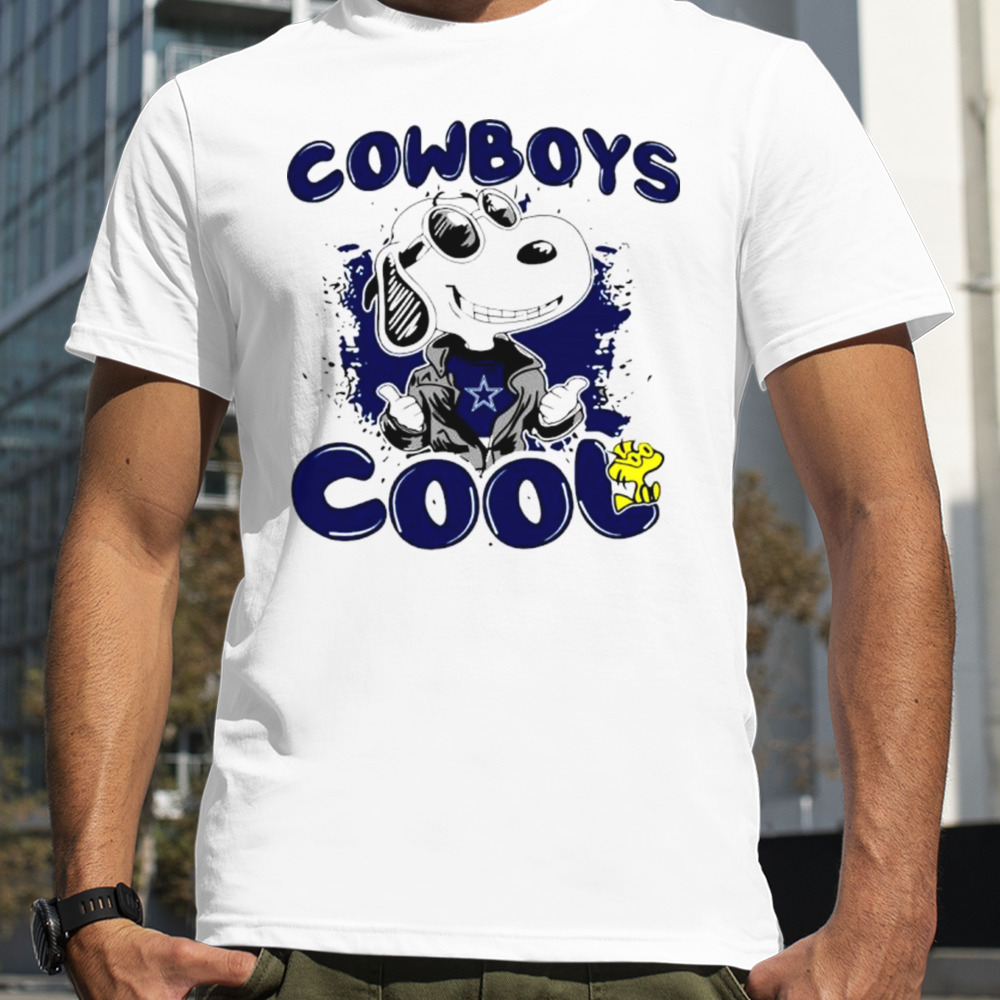 Cowboys Dallas football Cool Snoopy shirt