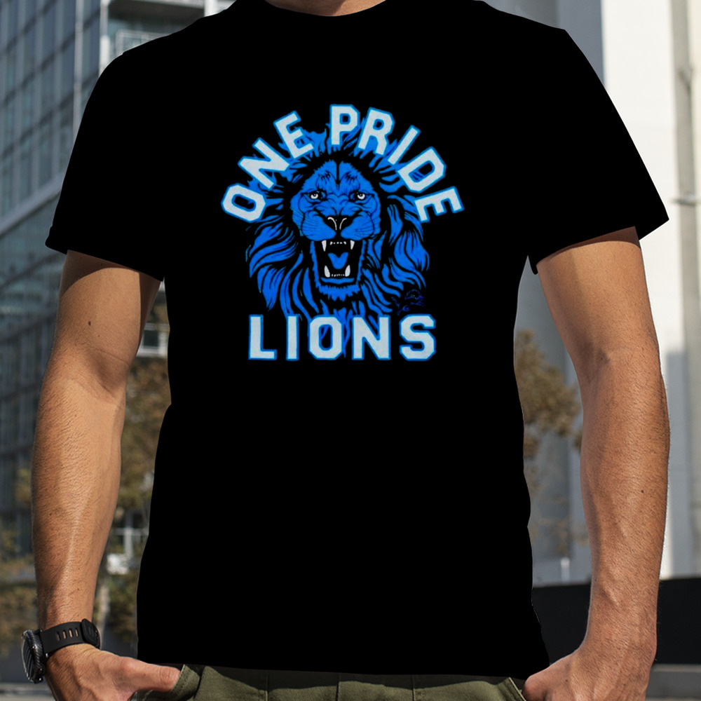 Detroit Lions One Pride retro NFL shirt