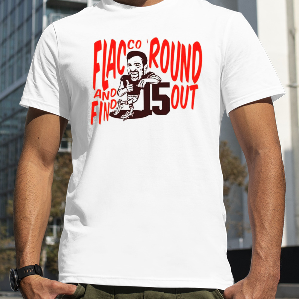 Flacco round and find out Cleveland Browns player shirt