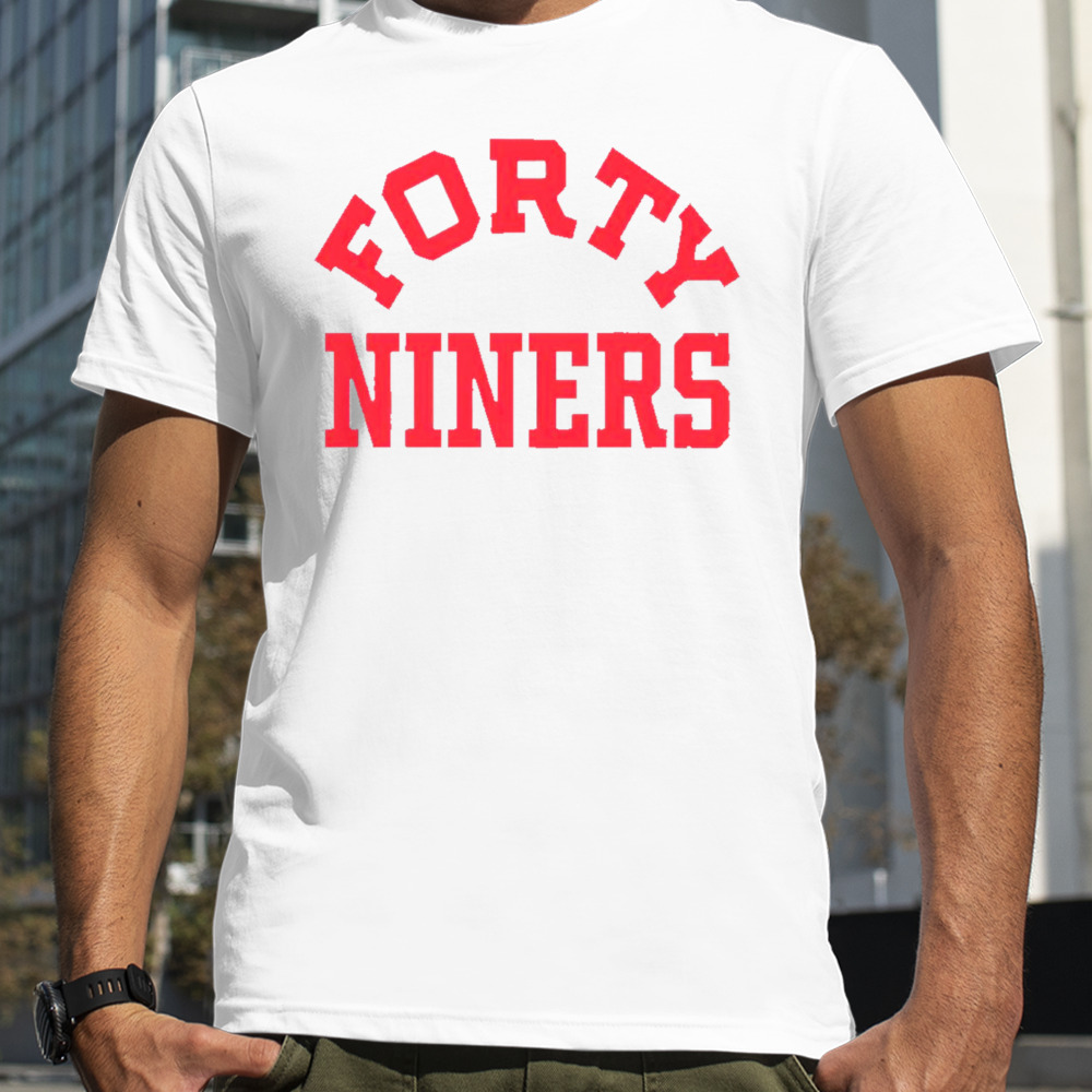 Forty niners shirt