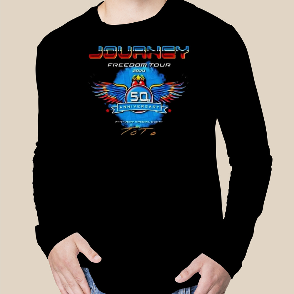 Journey Freedom Tour 2024 Journey With Toto 2024 Concert TShirt