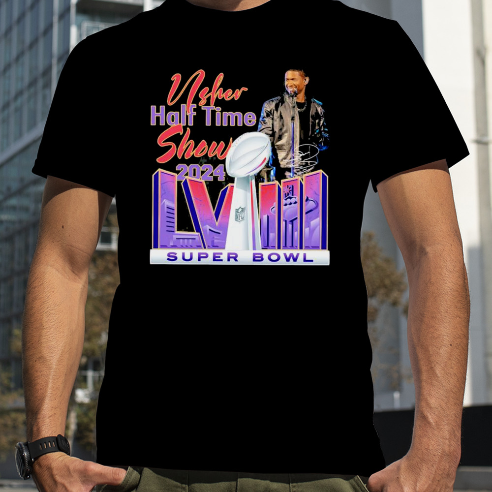 Usher Halftime Show 2024 Super Bowl LVIII Event Shirt