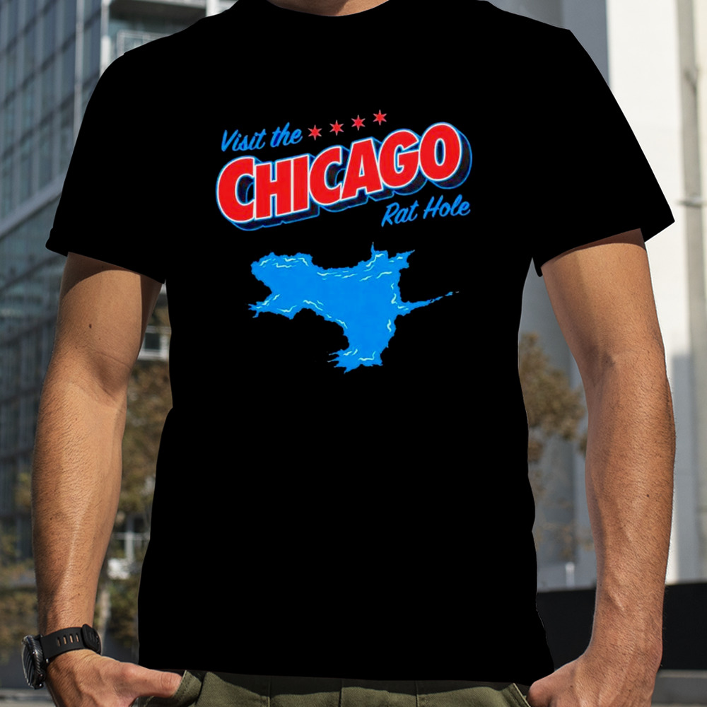 Visit the Chicago rat hole map shirt