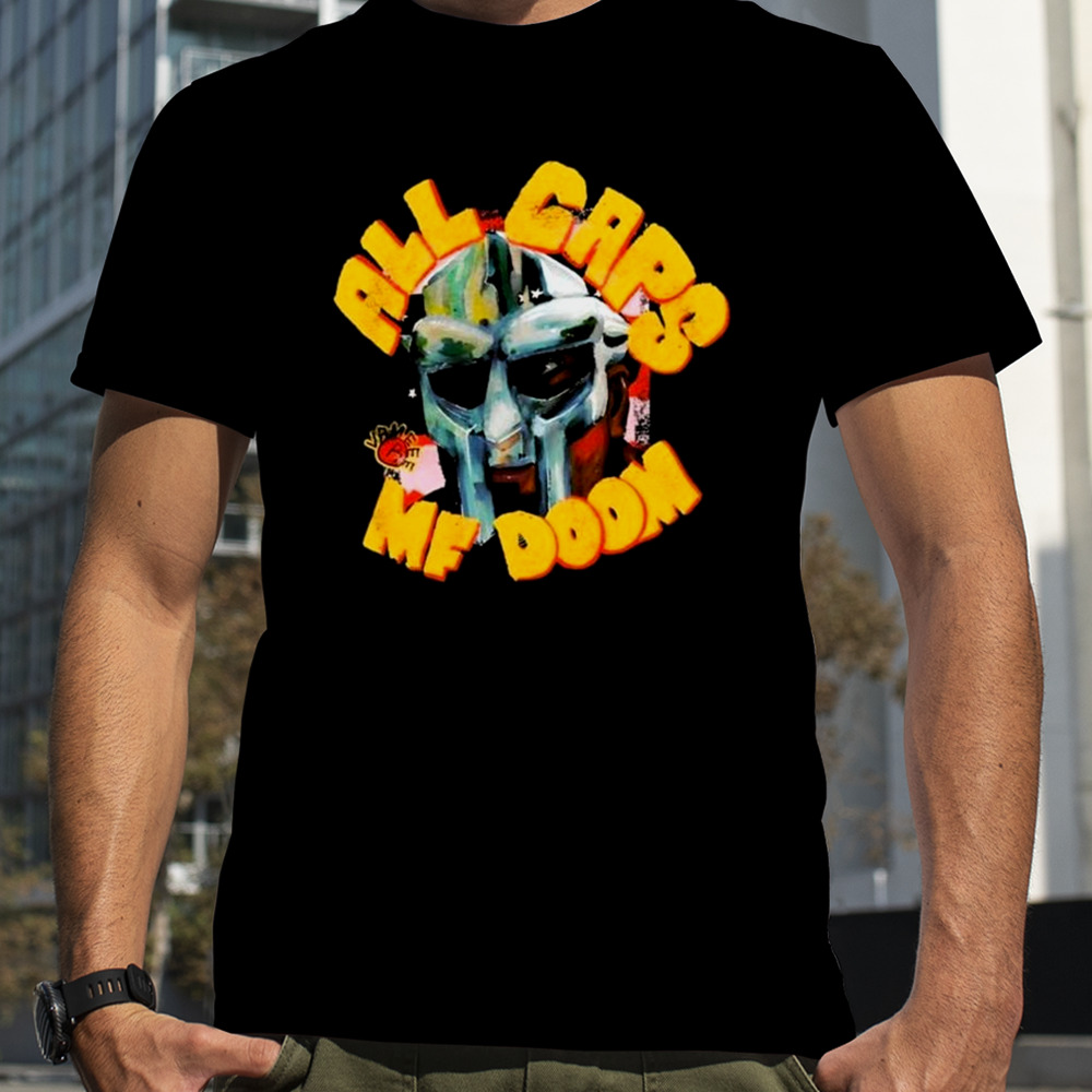 Vxmeee All Caps Mf Doom T-Shirt