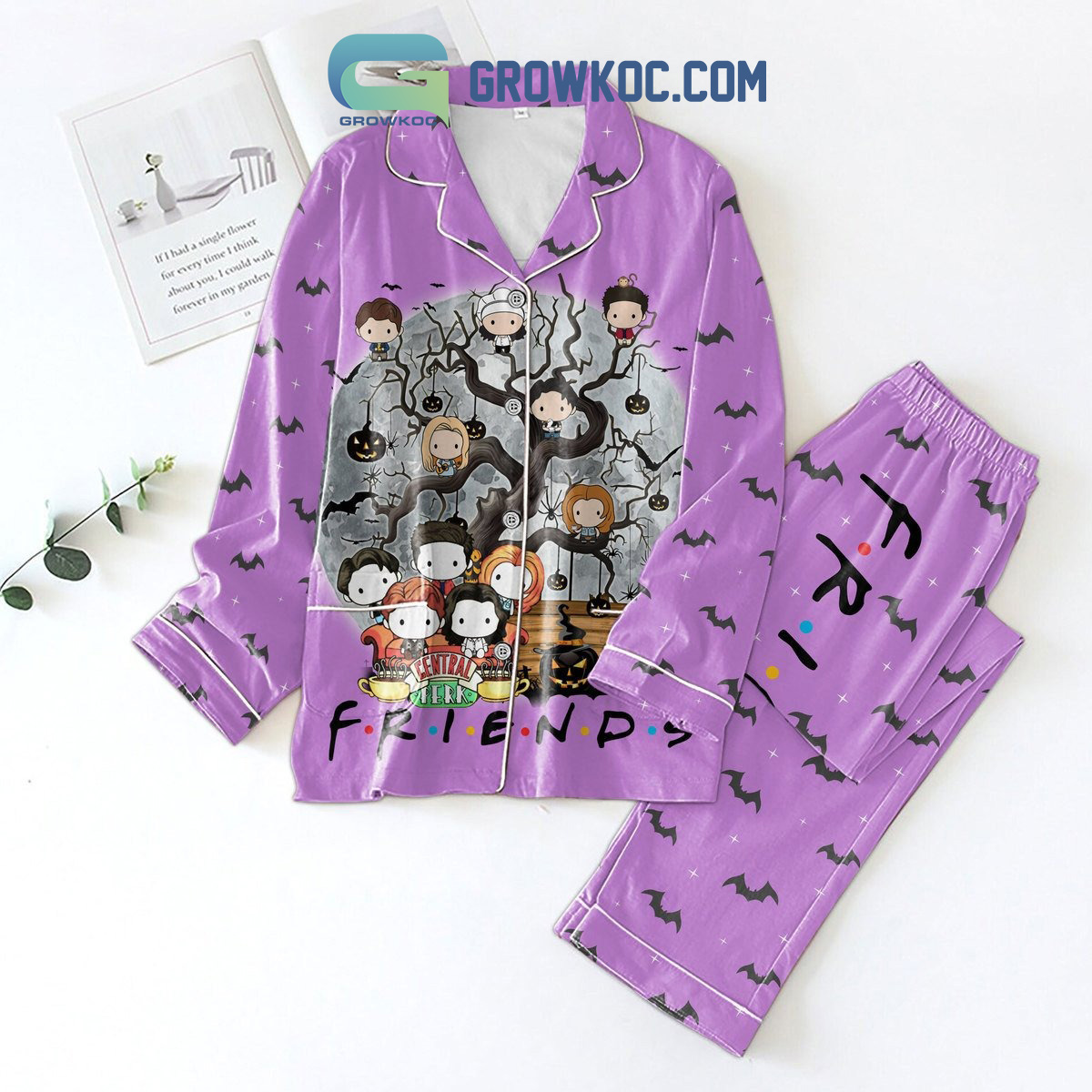 Central Perk Friends Pajamas Set