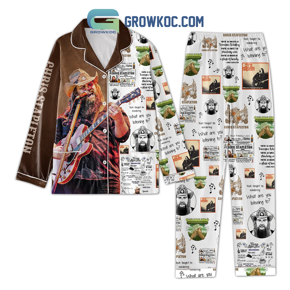 Chris Stapleton's All American Road Show Pajamas Set