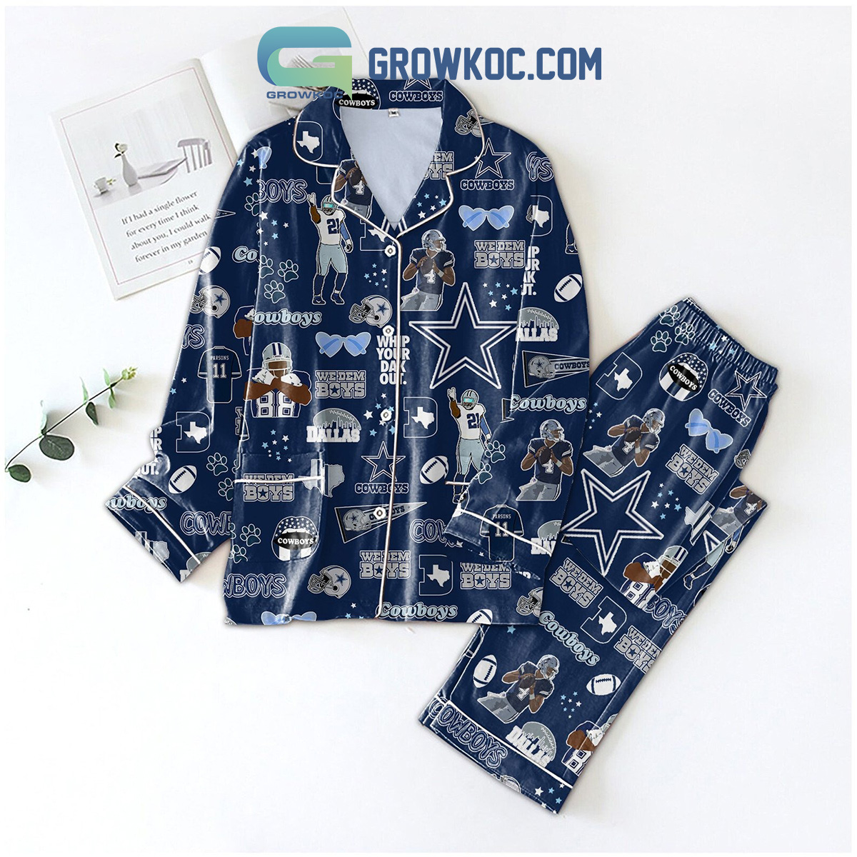 Dallas Cowboys We Dem Boyz Pajamas Set