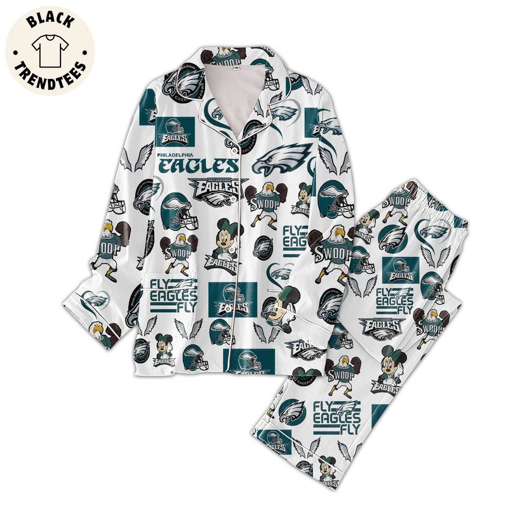 Fly Eagles Swoop Mickey Design Pijamas Set