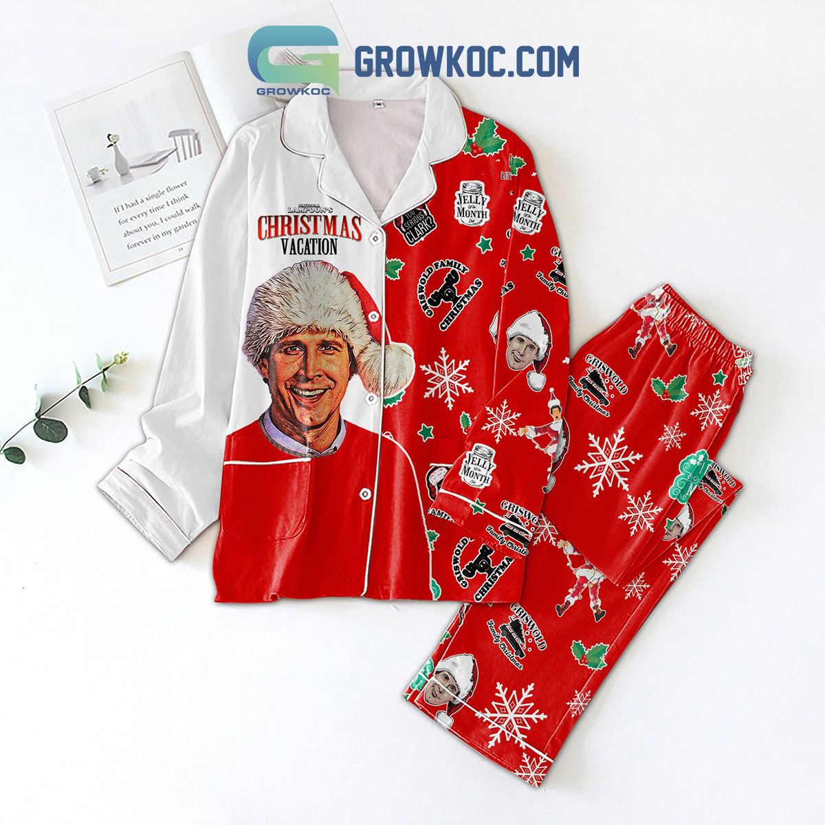 Griswold Family Christmas National Lampoon's Christmas Vacation Pajamas Set