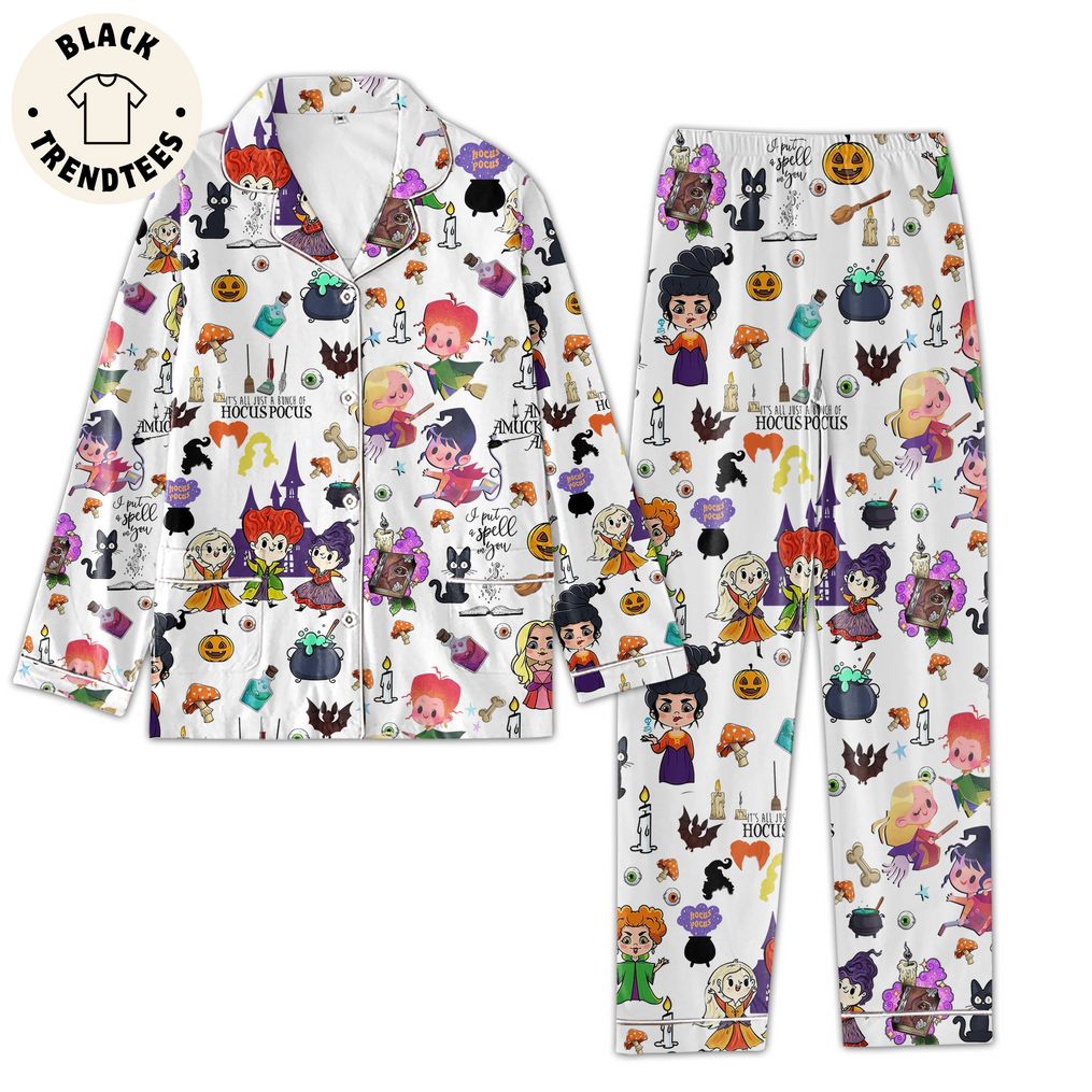 Hocus Pocus Halloween Design Pijamas Set