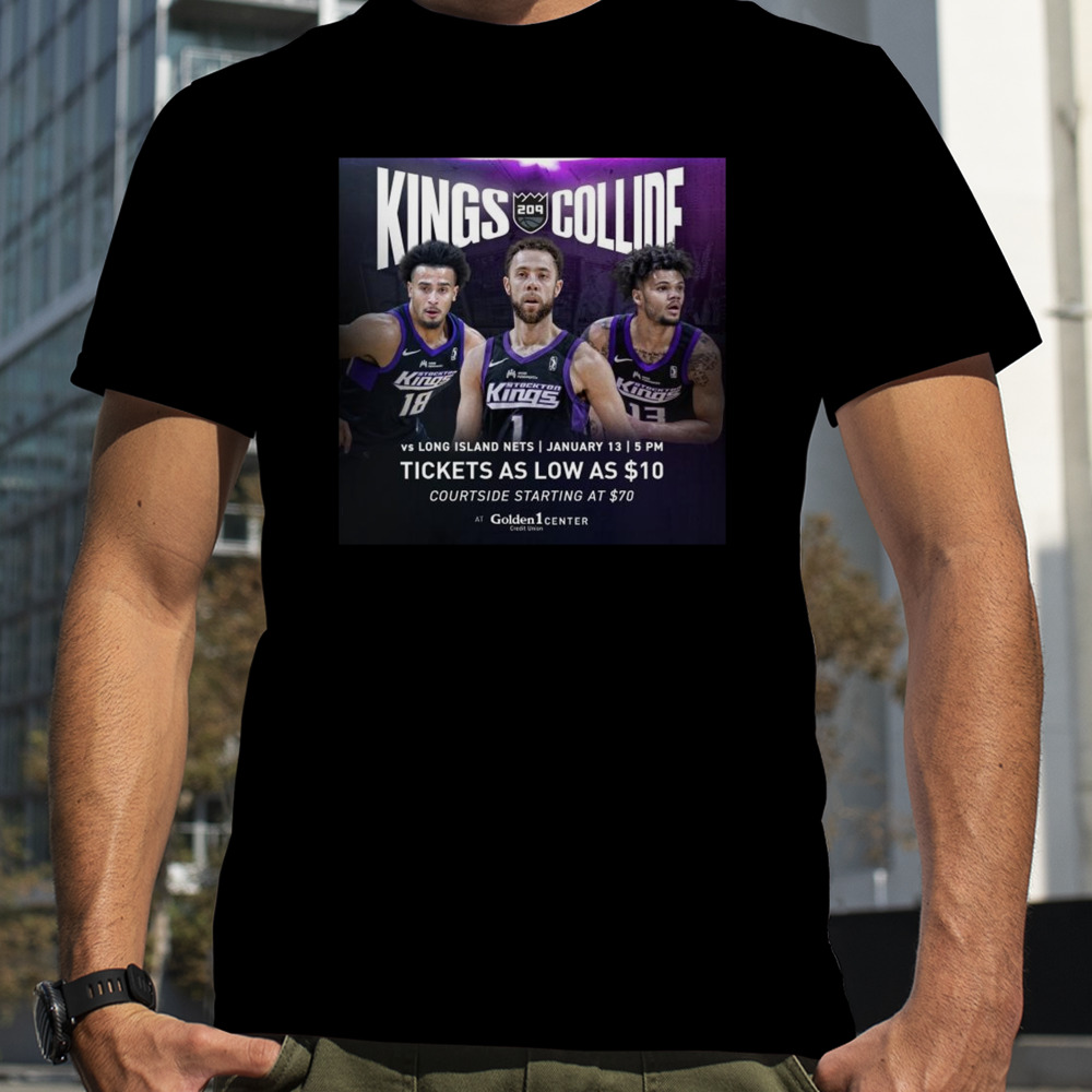 Long Island Nets VS Stockton Kings NBA G League Jan 13 2024 basketball shirt