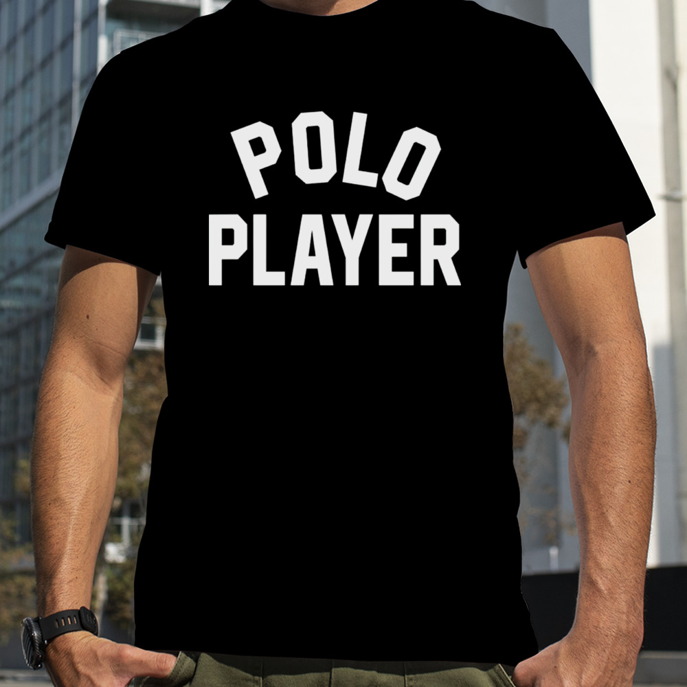 Polo player shirt