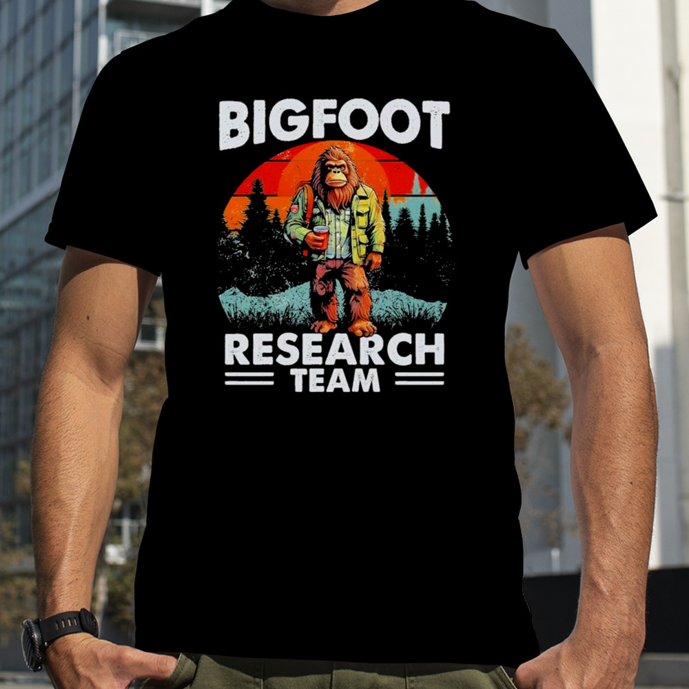 Bigfoot Research Team Vintage Shirt