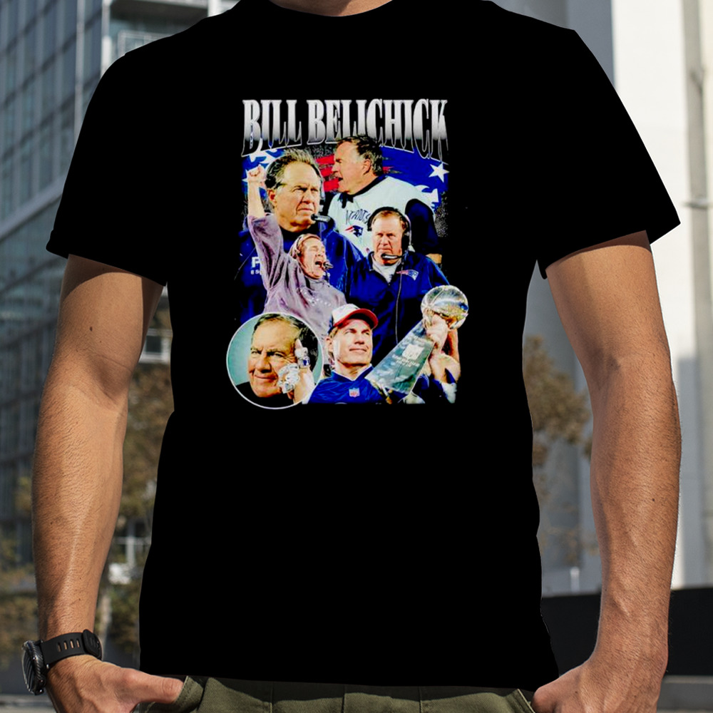 Bill Belichick New England Patriots Graphic vintage shirt