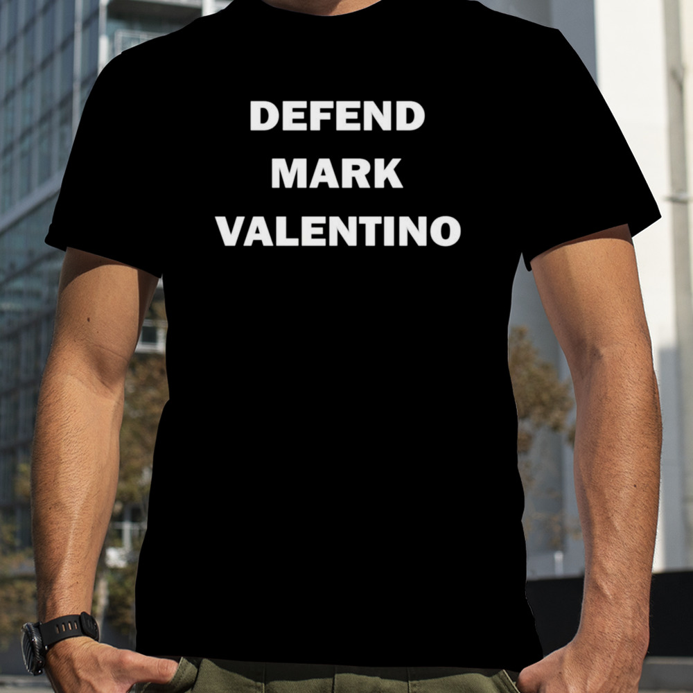 Defend mark valentino shirt