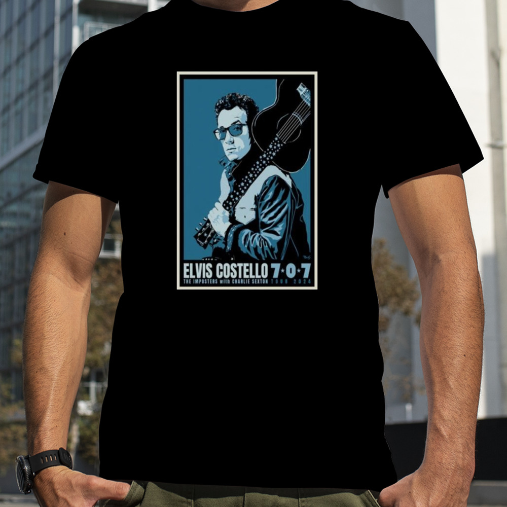 Elvis Costello The Imposters 2024 Tour T-Shirt