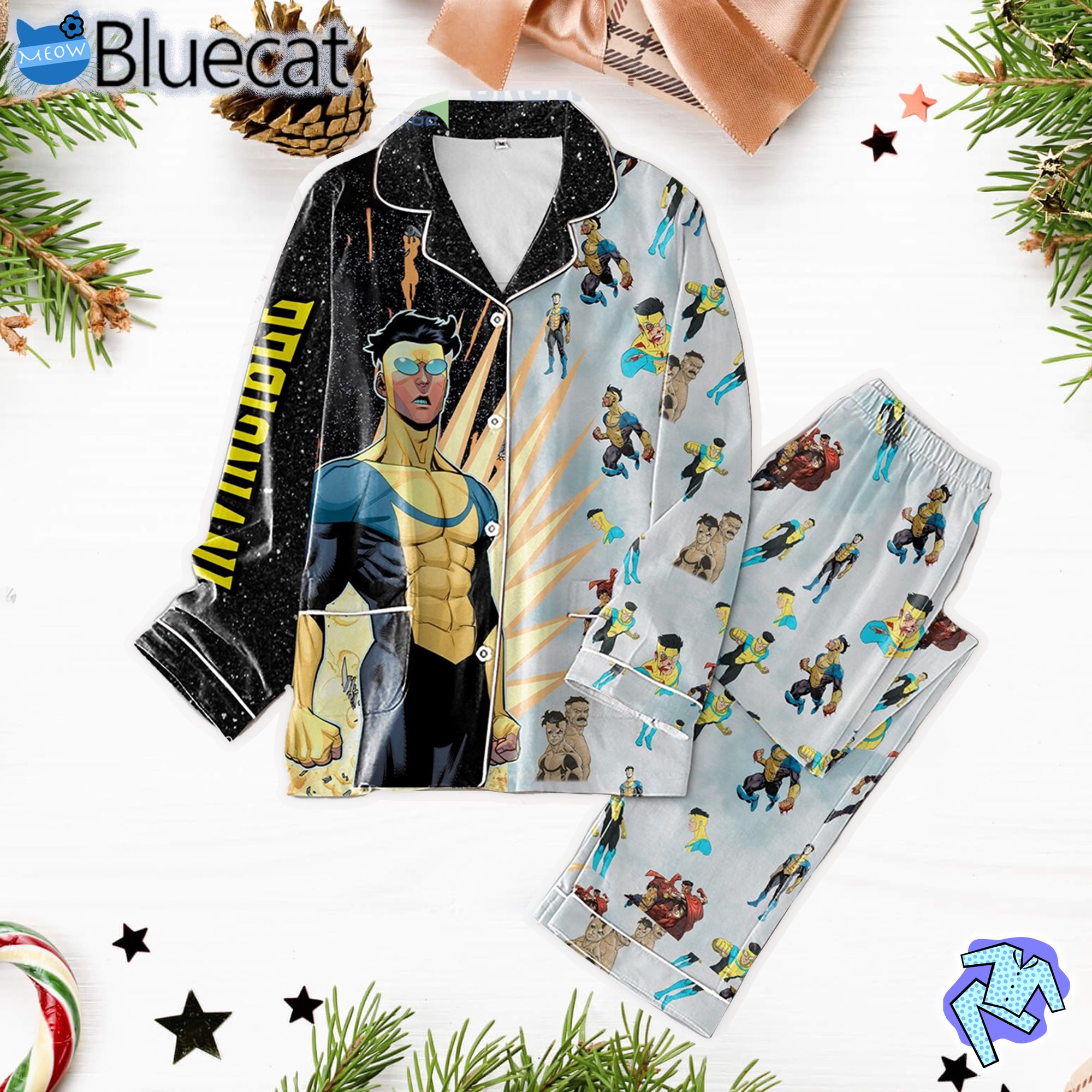 Invincible Super Hero Pajamas Set