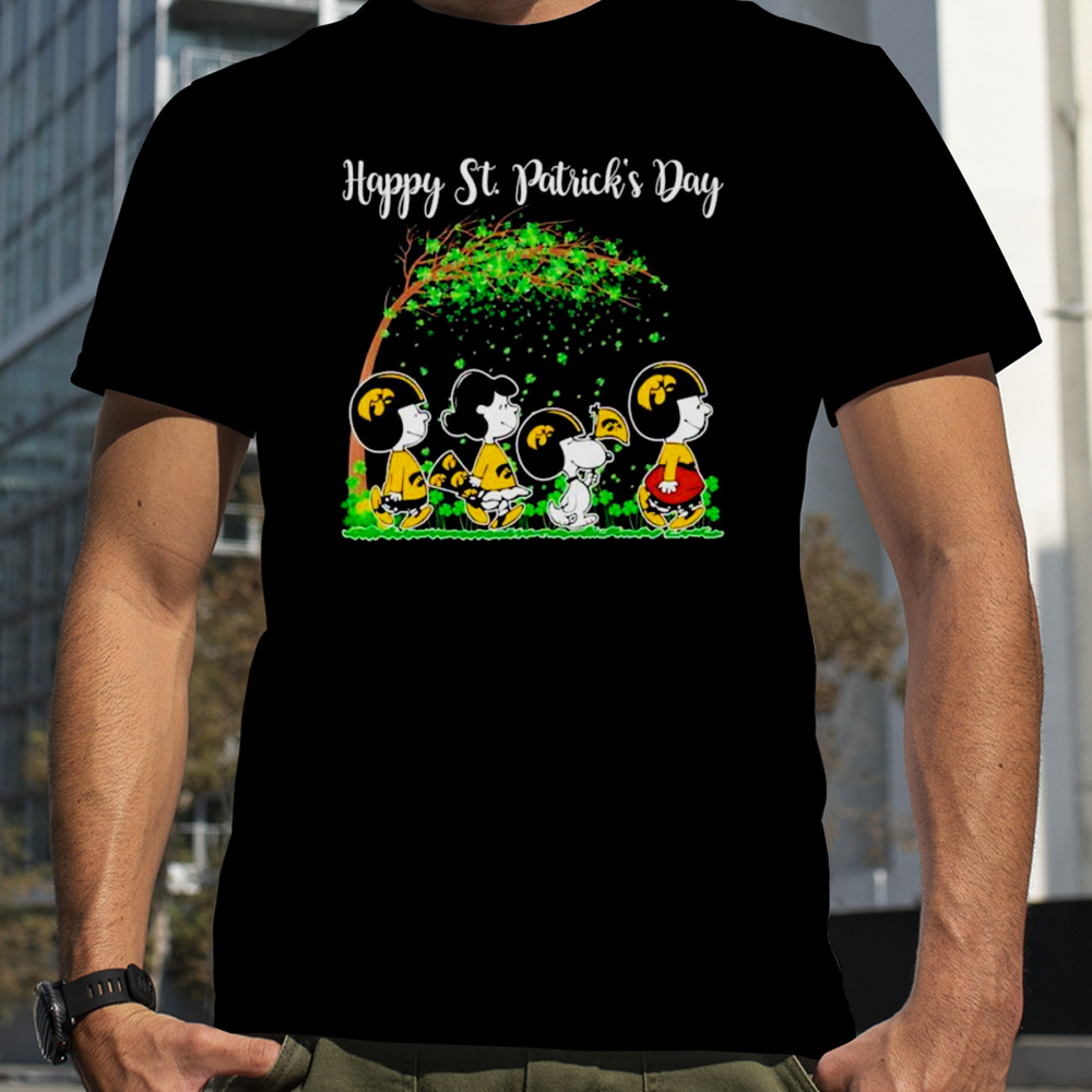 Iowa Hawkeyes happy St. Patrick’s Day shirt